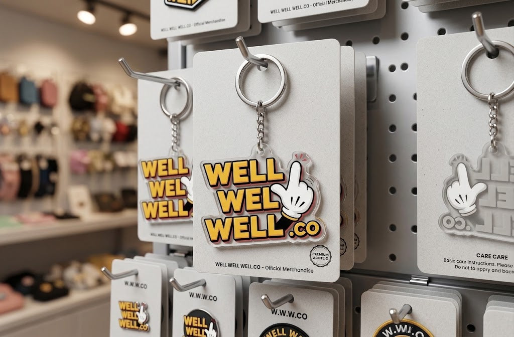 Well Well Well Keychain